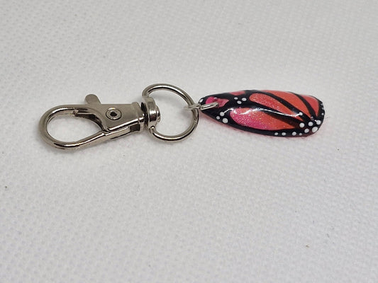 Butterfly Wing Keychain