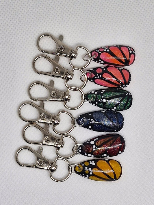 Butterfly Wing Keychain