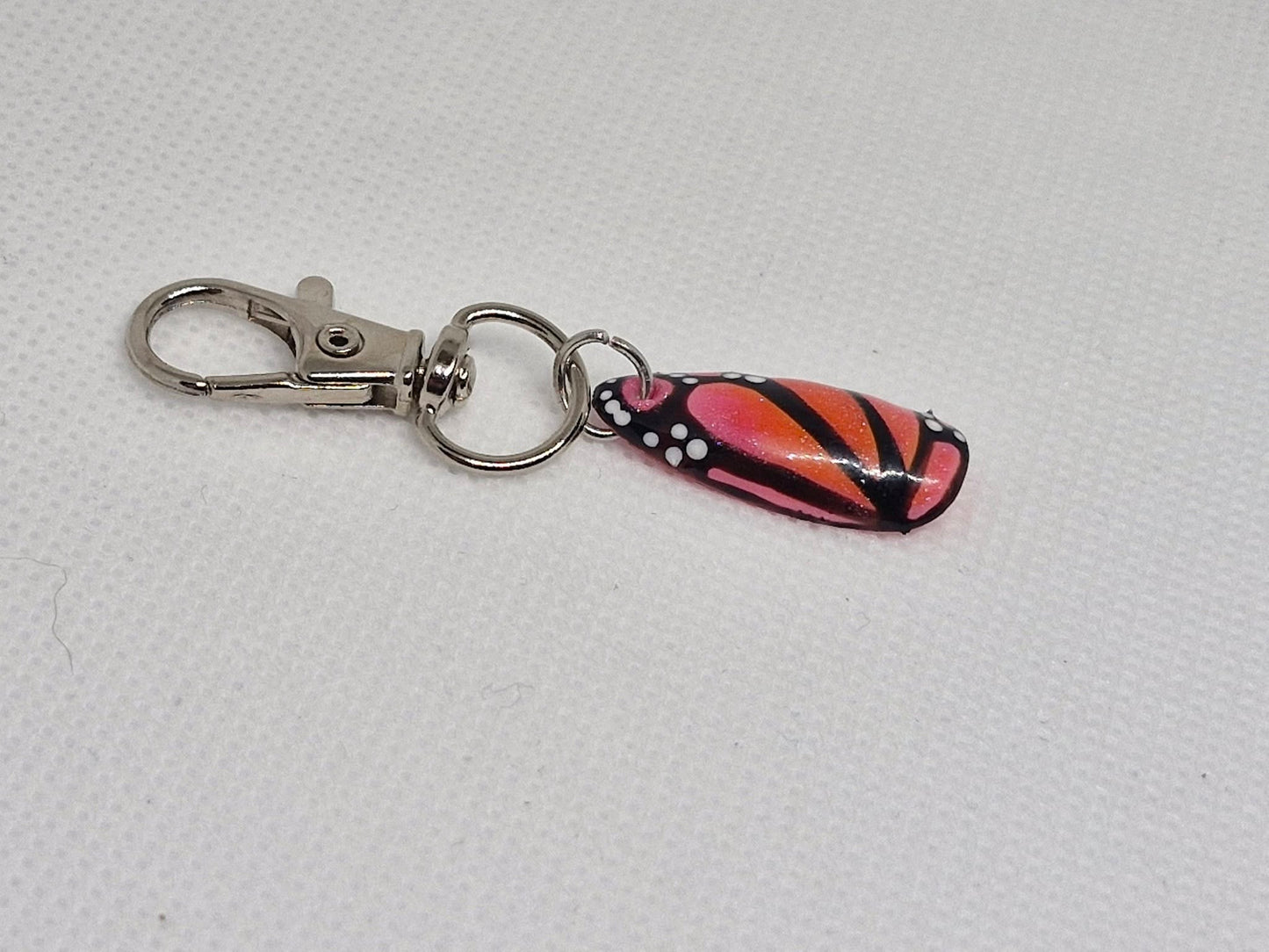 Butterfly Wing Keychain